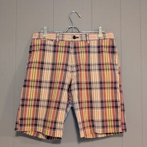 Banana Republic Size 32 Madras/Plaid Shorts